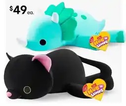 Kmart Zuru Hug A Lumps Plush Toy Large Assorted offer