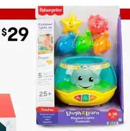 Kmart Fisher Price Laugh and Learn Magical Lights Fishbowl offer