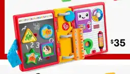 Kmart Fisher Price Laugh and Learn 123 Schoolbook Electronic Learning Toy offer