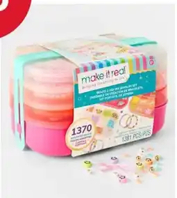Kmart 1381 Piece Make It Real Beads 2-Go! DIY Jewelry Set offer