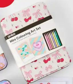 Kmart Mini Colouring Art Set offer