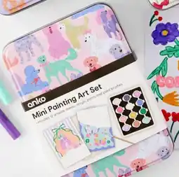 Kmart Mini Painting Art Set offer