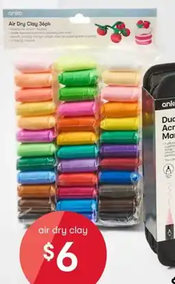 Kmart Air dry clay offer