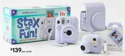 Kmart Fujifilm Instax Mini 13 Bundle Clay White offer