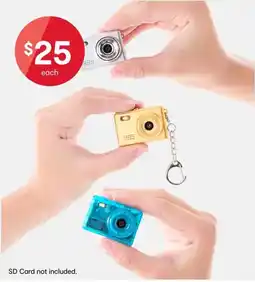 Kmart Mini Digital Camera Clear Assorted offer