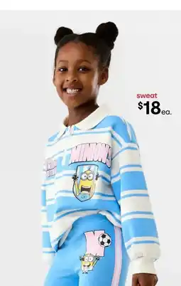 Kmart Minions License Sweatshirt offer
