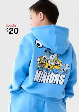 Kmart Minions License Printed Hoodie offer