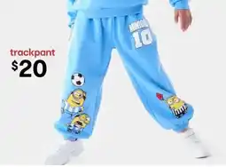 Kmart Minions License Printed Trackpants offer