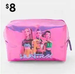 Kmart KPop Demon Hunters Cosmetic Bag Huntrix offer