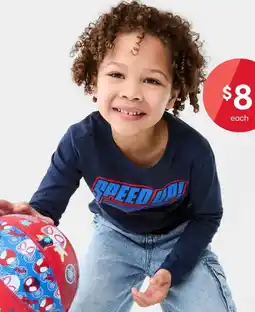 Kmart Long Sleeve Print T shirt offer