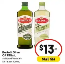 IGA Bertolli Olive Oil offer