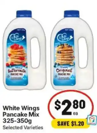 IGA White Wings Pancake Mix offer