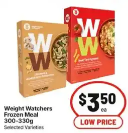 IGA Weight Watchers Frozen Meal offer