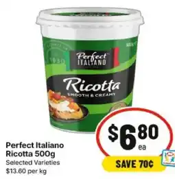 IGA Perfect Italiano Ricotta offer