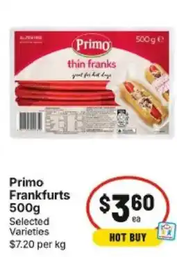 IGA Primo Frankfurts offer
