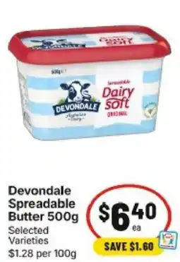 IGA Devondale Spreadable Butter offer