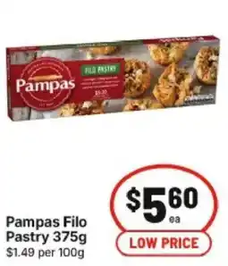 IGA Pampas Filo Pastry offer