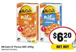 IGA McCain Lil Pizzas offer