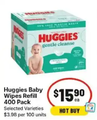 IGA Huggies Baby Wipes Refill offer