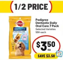 IGA Pedigree Dentastix Daily Oral Care offer