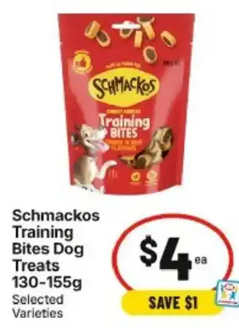 IGA Schmackos Training Bites Dog Treats offer