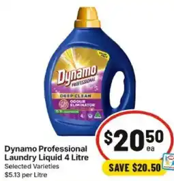 IGA Dynamo Professional Laundry Liquid offer