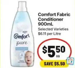 IGA Comfort Fabric Conditioner offer