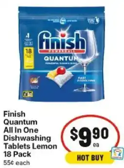 IGA Finish Quantum All In One Dishwashing Tablets Lemon offer
