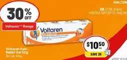 IGA Voltaren Pain Relief Gel offer
