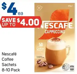 Foodland Nescafé Coffee Sachets offer