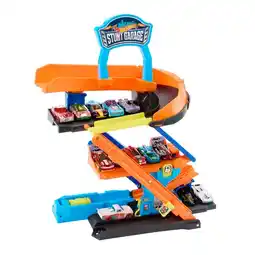 Target Mattel Hot Wheels City Transforming Stunt Garage Playset offer