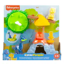 Target Mattel Fisher-Price Little People Spin & Play Dinosaur Playground Toddler Playset offer