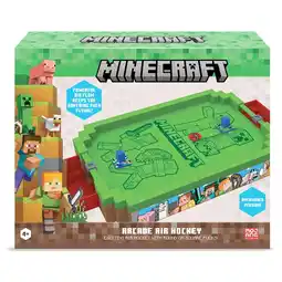 Target Minecraft Overworld Arcade Air Hockey offer