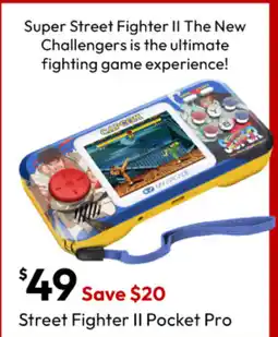 Target Street Fighter II Pocket Pro offer