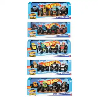 Target Hot Wheels Monster Trucks 4-Pack - Assorted offer