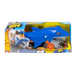 Target Hot Wheels Shark Chomp Transporter offer