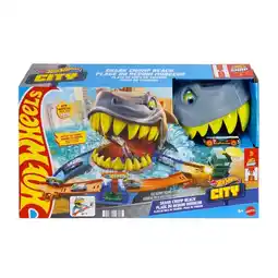 Target Hot Wheels City Shark Chomp Beach Playset & 1:64 Scale Die-Cast Toy Car offer