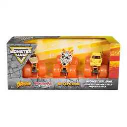 Target Monster Jam Earth Set: Official El Toro Loco, Dalmatian, Dragon 1:64 Scale Die-Cast Monster Trucks offer