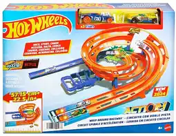 Kmart Hot Wheels Whip Around Raceway Playset offer