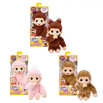 Target Little Live Pets My Baby Monkey Minis - Assorted offer
