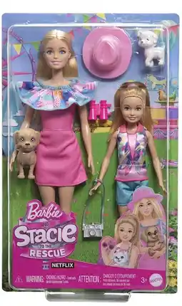 Kmart Barbie and Stacie to the Rescue Playset offer