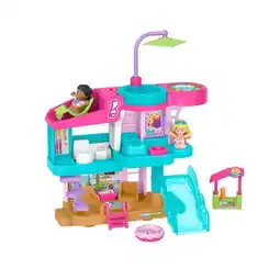 Target Mattel Fisher-Price Little People Barbie Beach House Toddler Playset offer
