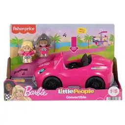 Target Barbie Convertible by Fisher-Price Little People offer