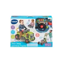 Target VTech 3-in-1 Mow and Grow Tractor - Green offer