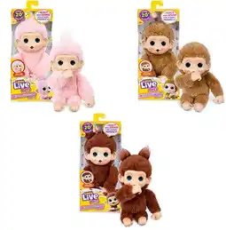 Kmart Little Live Pets My Baby Monkey Minis - Assorted offer