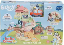 Kmart VTech Bluey Toot-Toot Drivers Road Trip Playset offer