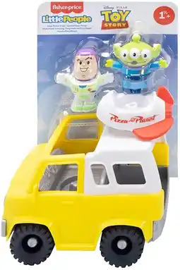 Kmart Fisher-Price Little People Disney & Pixar Toy Story Pizza Planet Truck & Buzz Lightyear Toy Pack offer