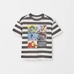 Target Marvel Australian Cotton Oversized Stripe T-Shirt offer