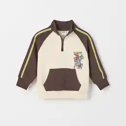 Target Marvel Australian Cotton Blend 1/4 Zip Raglan Sleeve Sports Jumper offer