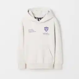 Target NBA Australian Cotton Blend Oversized Popover Hoodie - Grey offer